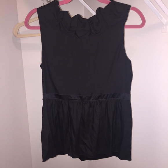 Rebecca Taylor Silk V- Neck Ruffle Top - Picture 12 of 14